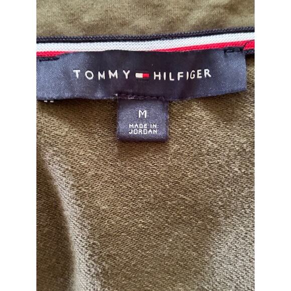 Tommy Hilfiger Khaki Olive Military-Style Jacket Women’s Medium - Picture 4 of 5